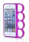 iPhone 5 Knuckle Case - Purple (OEM)
